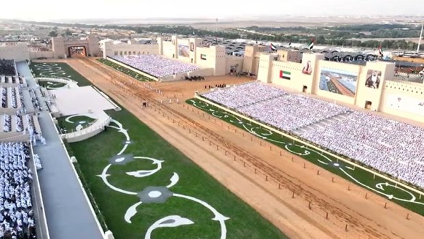 Əbu-Dabidə Qarabağ atları nümayiş etdirildi - VİDEO