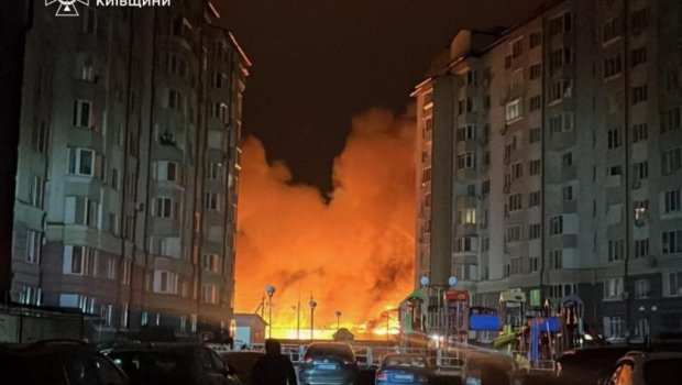 Rusiya Kiyevi bombaladı