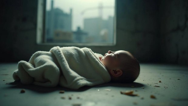 Mingəçevirdə 1 yaşlı körpəsini zirzəmiyə atan qadın TUTULDU