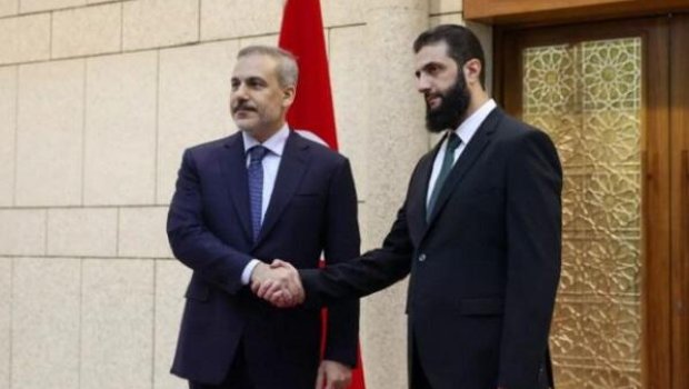 Suriya prezidentinin Hakan Fidanla qucaqlaşması maraqla qarşılandı - ANBAAN VİDEO