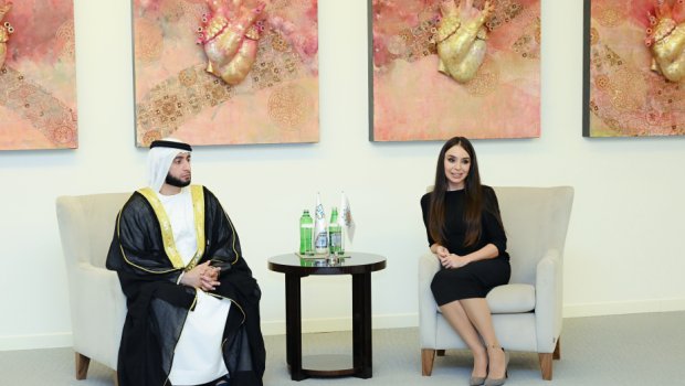 Heydər Əliyev Fondu ilə Həmdan Bin Rəşid Əl Maktum Fondu arasında əməkdaşlıq müzakirə edildi - FOTO