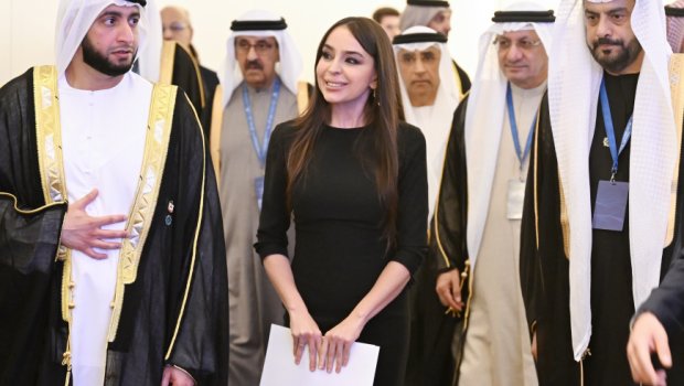 Leyla Əliyeva Bakıda keçirilən beynəlxalq konfransda iştirak etdi - FOTO