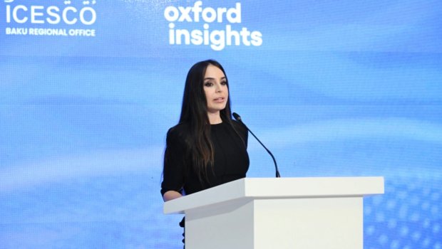 Leyla Əliyeva Bakıdakı beynəlxalq konfransdan paylaşım etdi &ndash; VİDEO