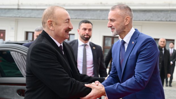 Prezident Slovakiya Milli Şurasının sədri ilə GÖRÜŞDÜ &ndash; FOTO