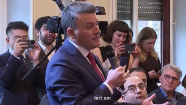 Azərbaycan səfiri Paşinyanı erməni dilində salamladı - VİDEO