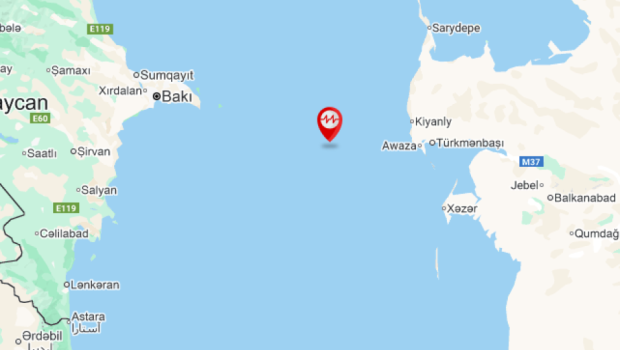 Xəzər dənizində zəlzələ oldu