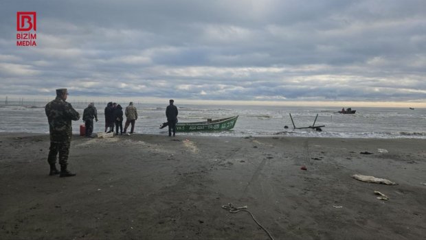 Astarada itkin düşən balıqçıların axtarışına helikopter cəlb olundu &ndash; VİDEO