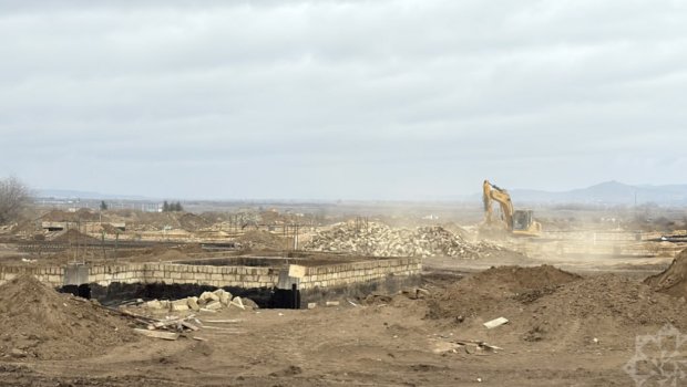 Soltanlıda tikinti işlərinə başlanıldı - 420 ev inşa edilir - FOTO