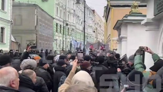 Moskvada Paşinyan əleyhinə mitinq keçirildi - VİDEO