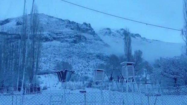 Ordubad ağ örpəyə büründü &ndash; VİDEO