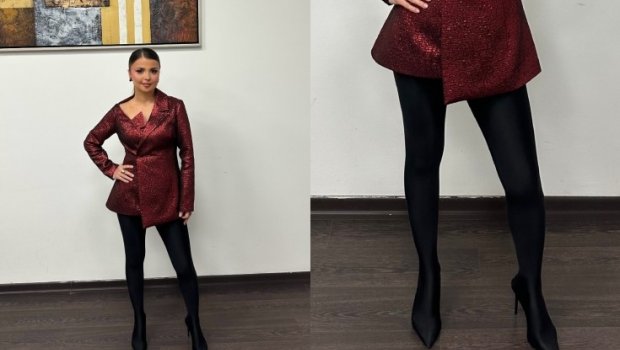 Məşhur çəkmədən bu dəfə Sevda geyindi - FOTO