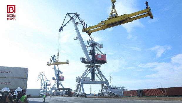 Bakı Beynəlxalq Dəniz Limanı rekord göstəriciyə İMZA atdı &ndash; FOTO