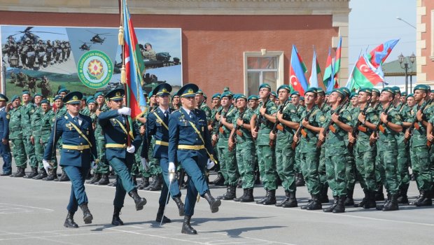 DSX-nin döyüş bayraqlarının təsvirində dəyişiklik edildi- FOTO