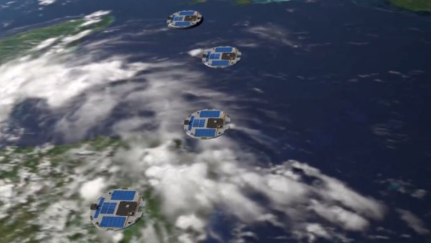 ABŞ elektrik raket mühərriki ilə təchiz olunmuş disk formalı peykləri orbitə ÇIXARDI - VİDEO