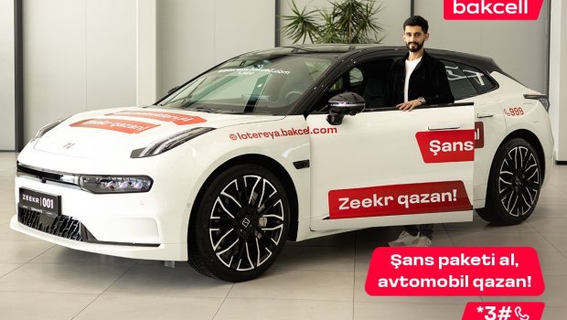 Bakcell-in lotereyasında 11-ci lüks avtomobil uduldu!