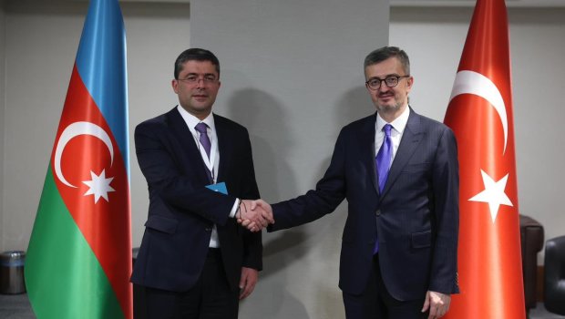 Əhməd İsmayılov Burhanettin Duranla görüşdü &ndash; FOTO