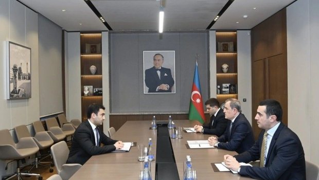 Ceyhun Bayramov Beynəlxalq Mülki Müdafiə Təşkilatının baş katibini qəbul edib - FOTO