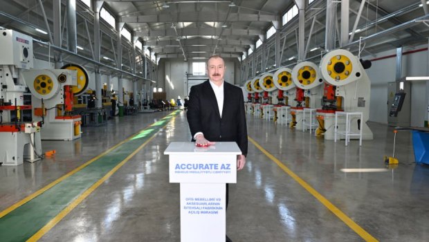 Prezident Ballıca kəndində AÇILIŞDA