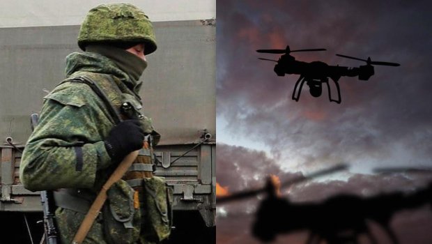 Ukrayna rus PUA-larının yerləşdiyi binaya zərbə endirdi