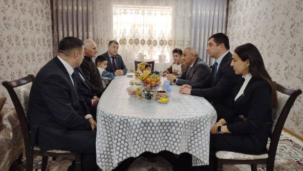 Qusarda şəhid və qazi ailələri ziyarət edildi - FOTO