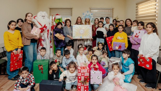 "Təmiz Dünya" sığınacağında uşaqlar üçün bayram şənliyi təşkil olunub - FOTO