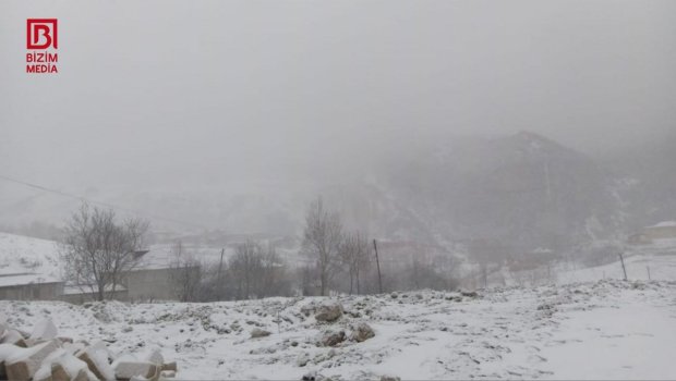 Xınalıq kəndində 6,9 dərəcə şaxta var - FOTO