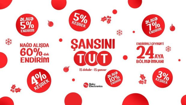 Baku Electronics-də &ldquo;Şansını Tut&rdquo; başladı!