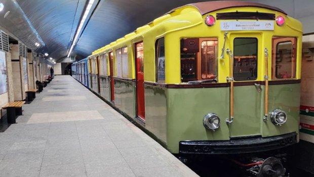 Bakı metrosunda retro vaqonlar nümayiş etdiriləcək