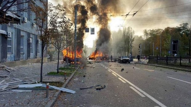Rusiyanın Kiyevə hücumu - 2 ölü, onlarla yaralı var