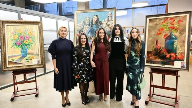 Alyona Əliyeva DOST Mərkəzindən paylaşım etdi - FOTO