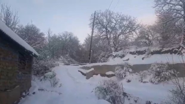 Naxçıvana 35 santimetr qar yağıb