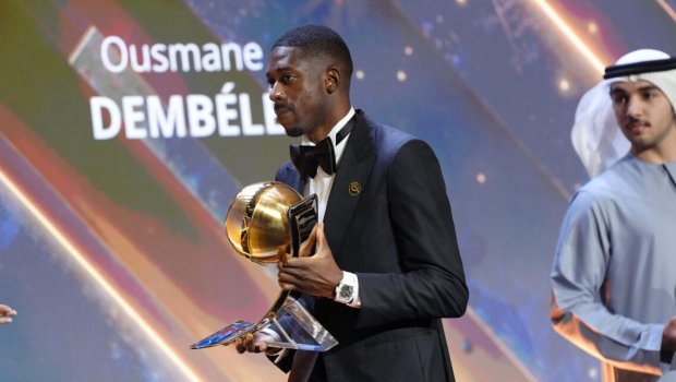 Dembele ilin ən yaxşı kişi futbolçusu seçildi - FOTO