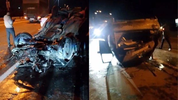 Bakı-Sumqayıt yolundakı QƏZANIN təfərrüatı &ndash; VİDEO