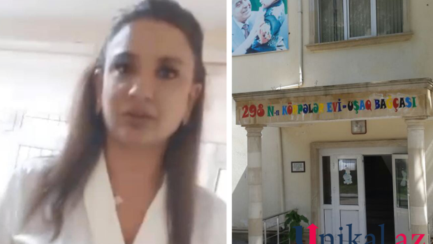 Uşaqlar 5 gün bağça işçilərinin evlərində saxlanılıb - Biləcəridəki körpələr evində QALMAQAL - VİDEO