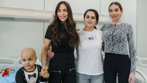 Leyla və Arzu Əliyevalar Milli Onkologiya Mərkəzində - VİDEO