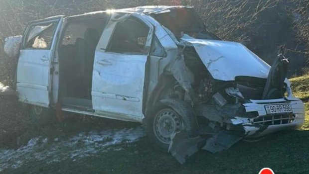 Lerikdə dərəyə aşan maşının sürücüsü sükan arxasında yuxulayıbmış &ndash; DETALLAR