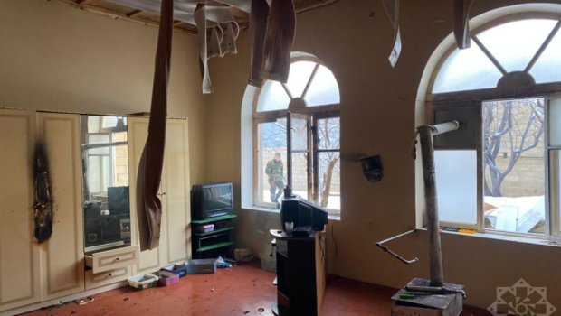 Şamaxıda mənzildə partlayış: xəsarət alan var &ndash; VİDEO