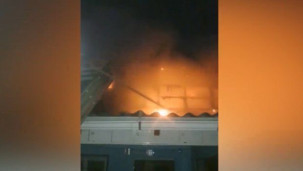 Beyləqanda yataqxana binasında YANĞIN &ndash; VİDEO