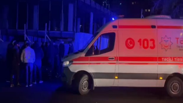 Təcili yardım maşınının iştirakı ilə AĞIR QƏZA &ndash; Ölən var &ndash; VİDEO