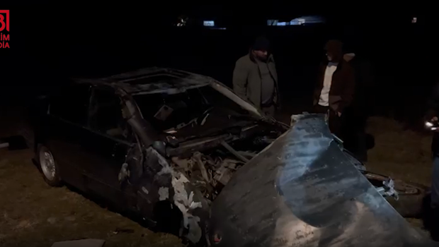 Zaqatalada AĞIR QƏZA &ndash; BMW yol kənarındakı ağaca çırpıldı &ndash; VİDEO