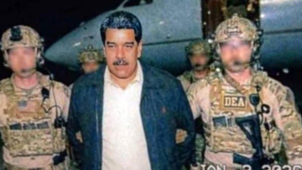 Maduro ABŞ hərbçiləri tərəfindən tutulduqdan sonra - FOTO
