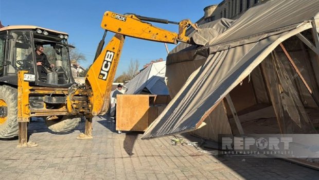 Sumqayıtda 11 köşk söküldü