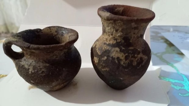 Cəlilabadda qədim saxsı qablar tapıldı