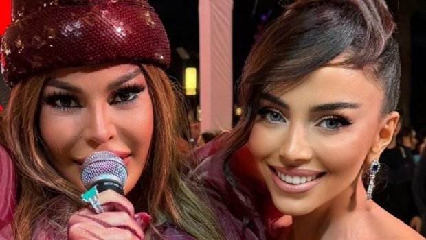 Nanə Aygün Kazımova ilə Dubayda dəbdəbəli toyda &ndash; FOTO/VİDEO