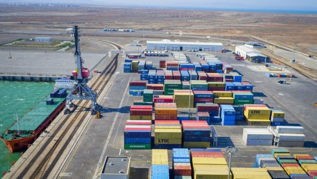 Bakı Beynəlxalq Dəniz Limanından TARİXİ REKORD &ndash; FOTO