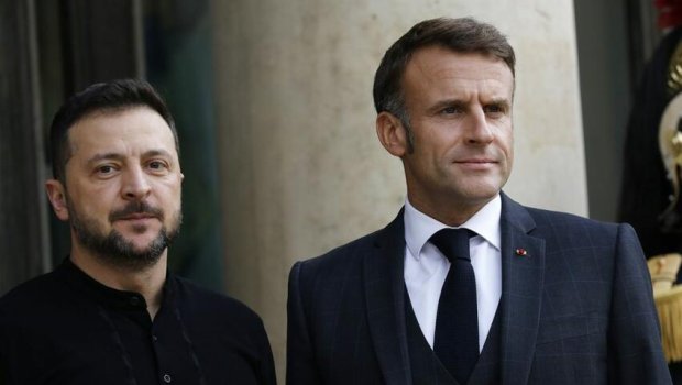 Zelenski Makronla görüşün təfərrüatlarını AÇIQLADI