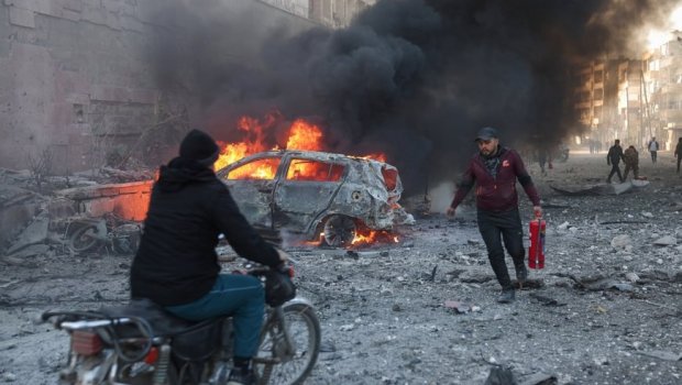 Bu ölkədə DÖYÜŞLƏR lentə alındı - Mülki şəxslər öldürülür - ANBAAN VİDEO