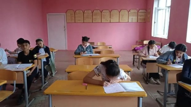 Bu məktəbdə dərslər dayandırıldı
