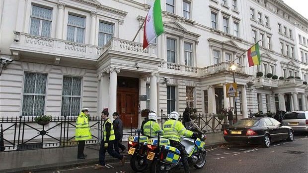 Londonda İran səfirliyinə hücum edənlər həbs olundu