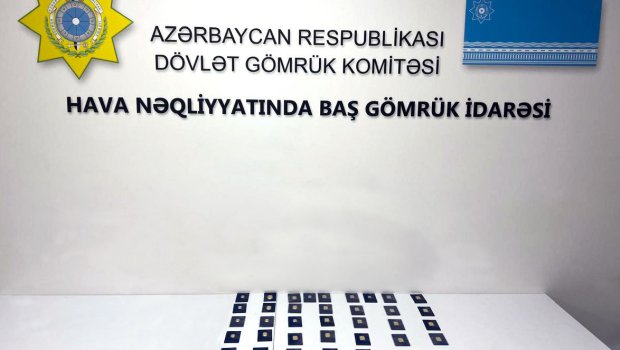 Dubaydan Bakıya qanunsuz qızıl külçələr gətirmək istədilər &ndash; FOTO